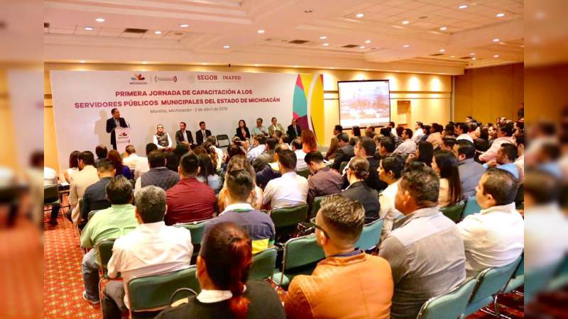 Inaugura Carlos Herrera Tello, trabajos de la Primer Jornada de Capacitación para Servidores Públicos Municipales - Foto 2 
