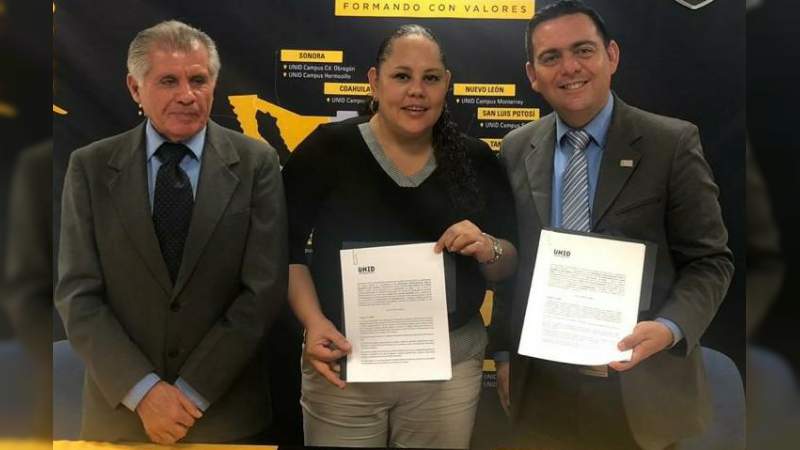 Firma Coordinación del Sistema Penitenciario  y UNID convenio de colaboración 