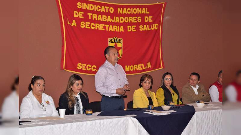 Fortalece SSM relación con sindicatos de la institución 