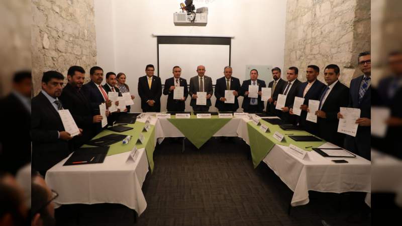 Institutos Tecnológicos de Michoacán firman convenio con el TecNM 