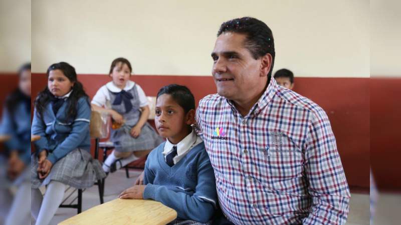 Obras por 42.68 mdp en 62 primarias michoacanas: SCOP - Foto 1 