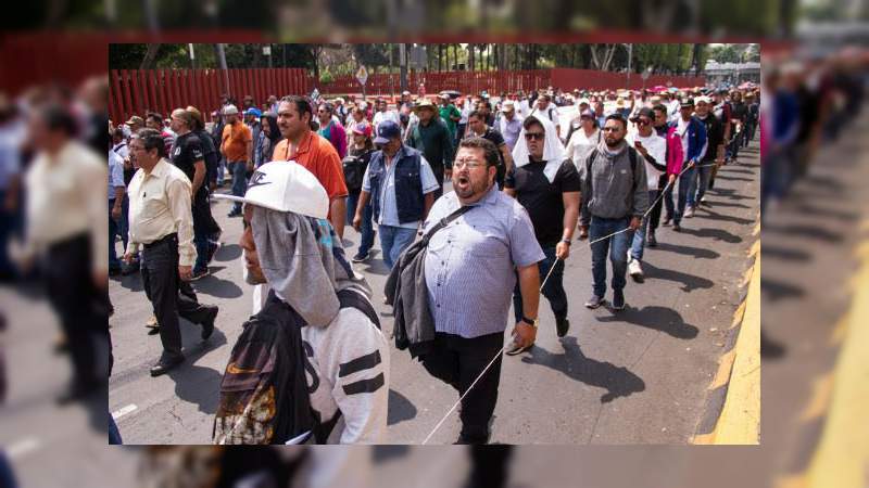 CNTE prepara un paro nacional para el 10 de abril 