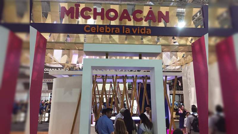 Cautiva Michoacán en el Tianguis Turístico de México 2019 - Foto 0 