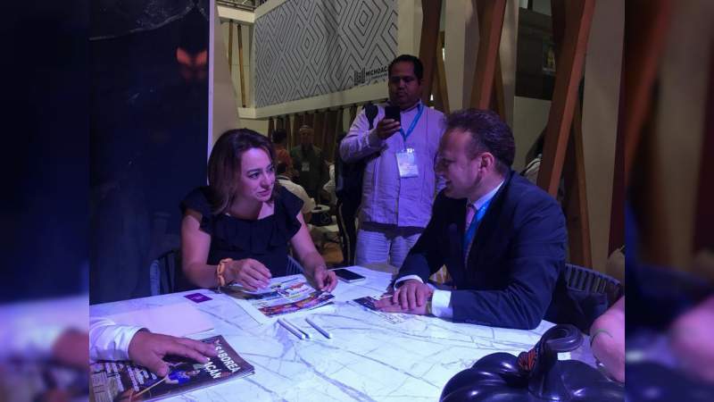Cautiva Michoacán en el Tianguis Turístico de México 2019 - Foto 1 