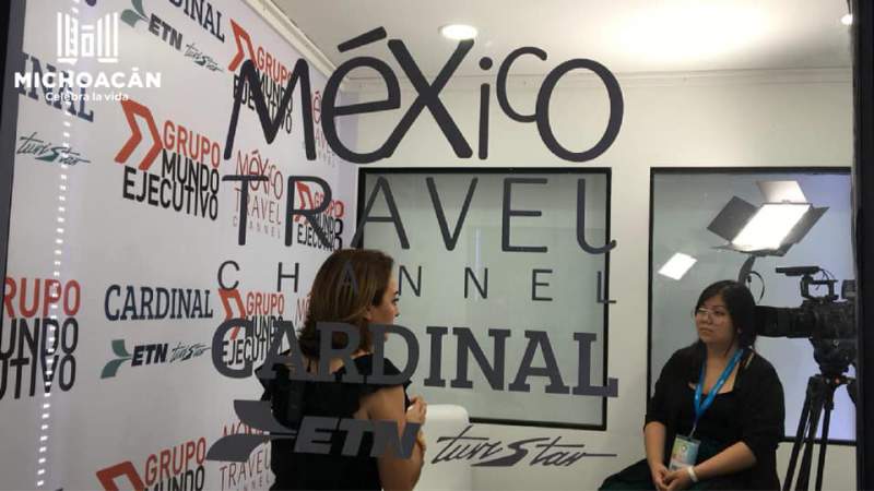 Cautiva Michoacán en el Tianguis Turístico de México 2019 - Foto 2 