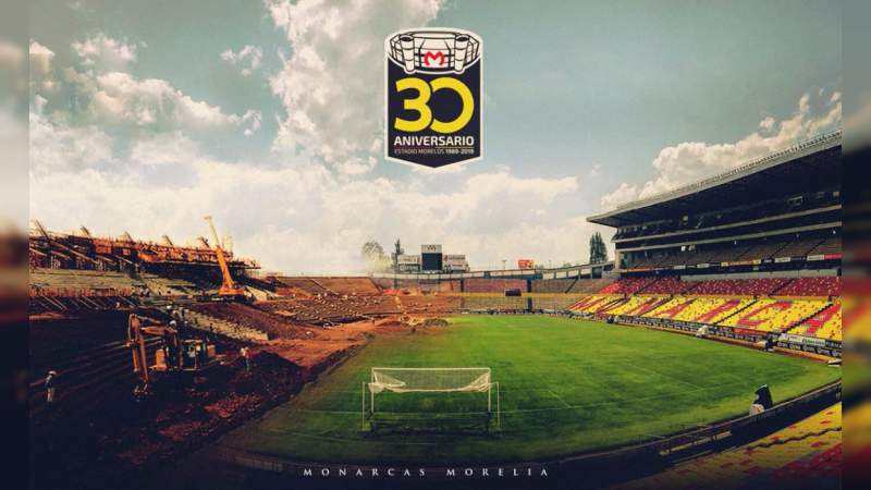 Hoy es el cumpleaños número 30 del Estadio Morelos 