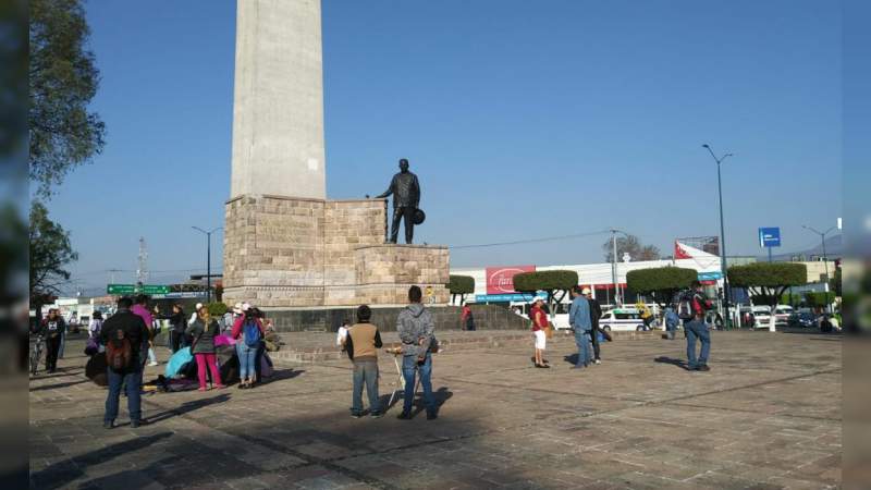 CNTE prepara marcha rumbo a Palacio de Gobierno 