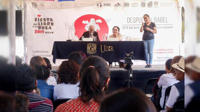 “Las lenguas que nos unen”: Fiesta del Libro y la Rosa en Morelia, 2019. - Foto 2 
