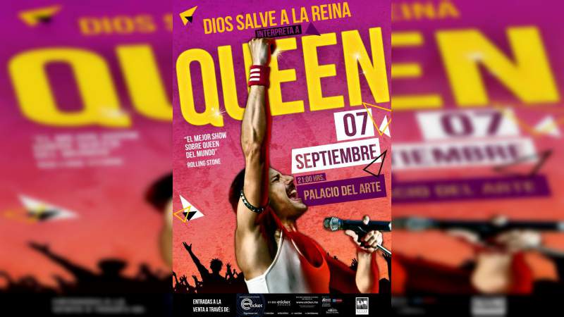 “Dios Salve a la Reina”, el mejor tributo a Queen llegará a Morelia  