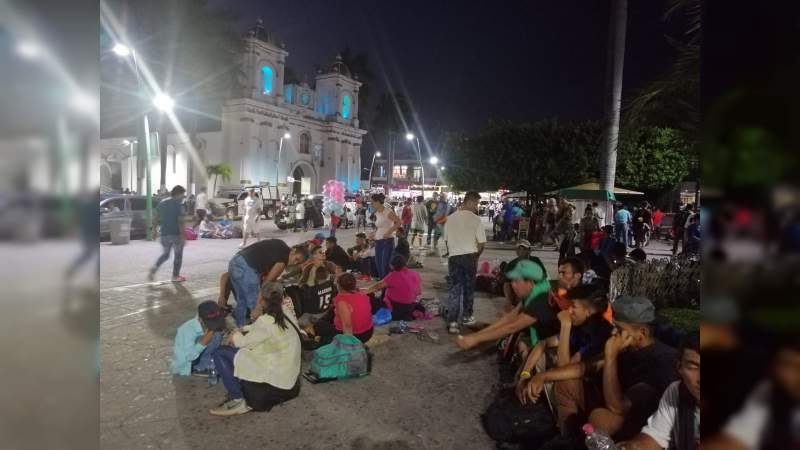 Se preparan 2 mil 300 migrantes para salir de Chiapas a la Ciudad de México 