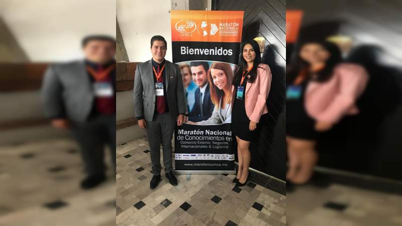 Destacan estudiantes de la UdeMorelia en Maratón Nacional de Comercio Exterior - Foto 0 