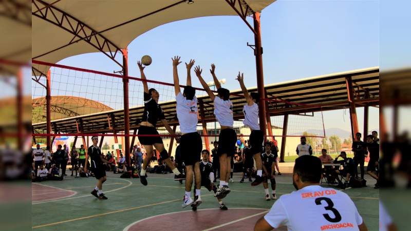 Realiza Antorcha de Michoacán XIII Torneo Estatal de Voleibol, rumbo al Torneo Nacional 