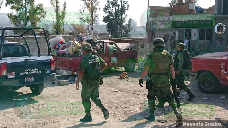 Tres muertos y 3 heridos Intento de asalto en balacera en Tarímbaro, Michoacán - Foto 0 
