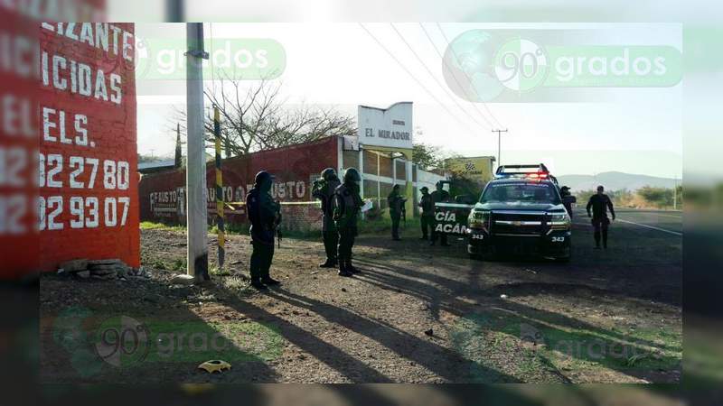 Localizan cadáver encobijado y con narcomensaje, en Zamora - Foto 1 