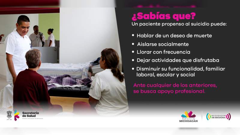 Trabaja SSM en prevención de trastornos mentales, para inhibir lesiones o suicidios - Foto 1 