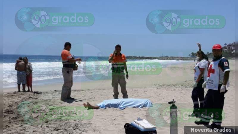 Mar entrega cadáver en playas en Acapulco, Guerrero  