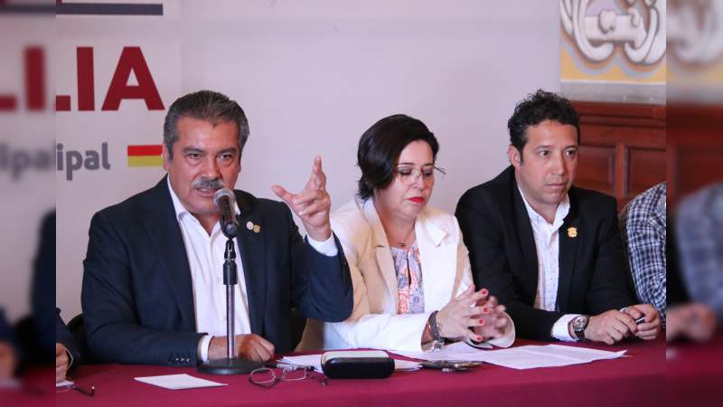 Morón cerrará el programa de obras antes de que termine el año en Morelia, Michoacán  