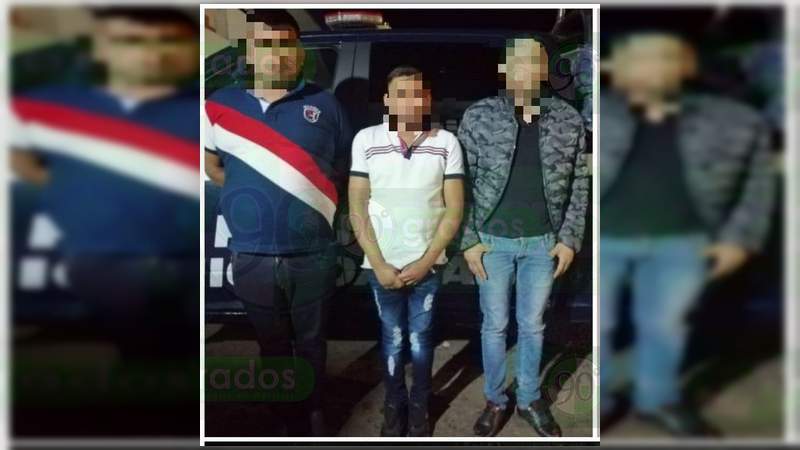 Detienen a tres hombres armados en Uruapan 