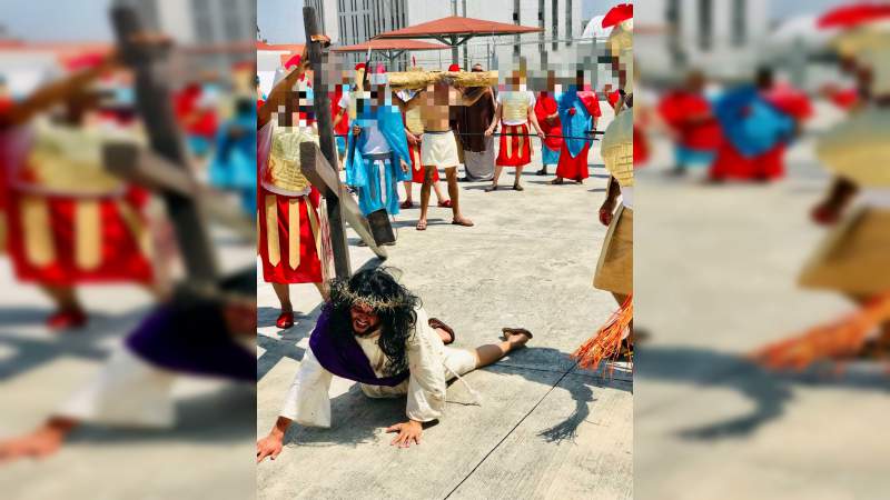 Centros Penitenciarios realizan representación de viacrucis  - Foto 0 