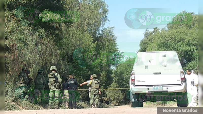 Lo hallan ejecutado en terracería en Cortázar, Guanajuato  