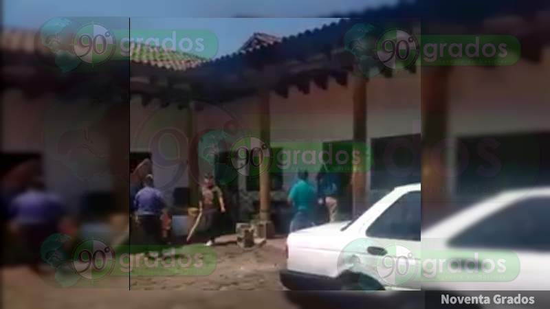 Disturbios en Nahuatzen tras el asesinato del Presidente Municipal 