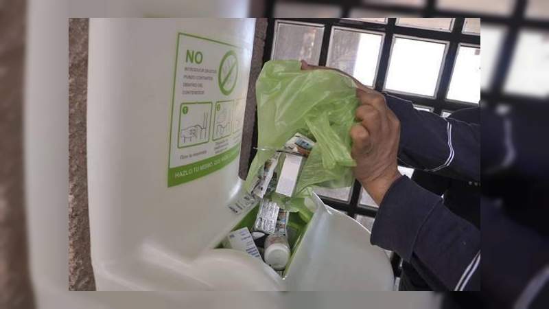 Retiro de medicina caduca, protege la salud e inhibe contaminación ambiental: SSM  