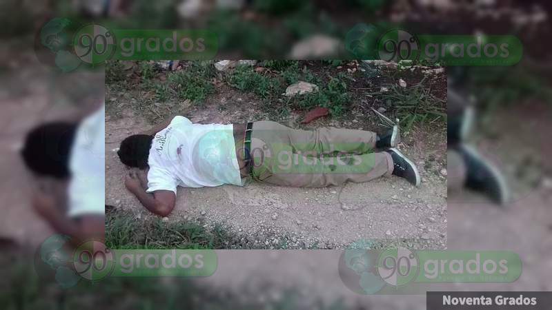 Localizan a un ejecutado en Puerto Morelos, Quintana Roo 