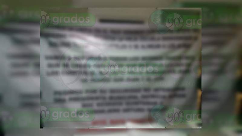 Aparecen narcomantas firmadas por el “Mayo” Zambada, en Naucalpan 