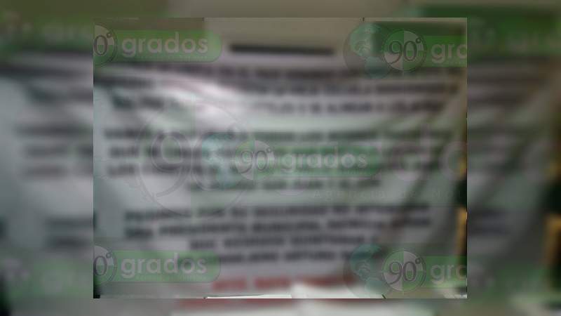 Aparecen narcomantas firmadas por el “Mayo” Zambada, en Naucalpan 