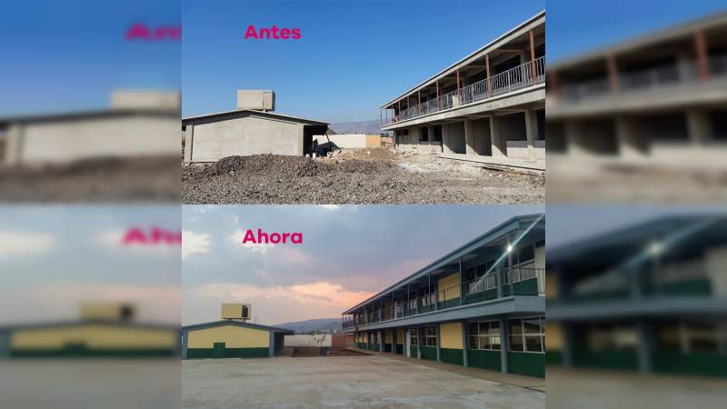 Mejora SCOP infraestructura en 11 secundarias; beneficios para 4 mil 500 estudiantes - Foto 1 