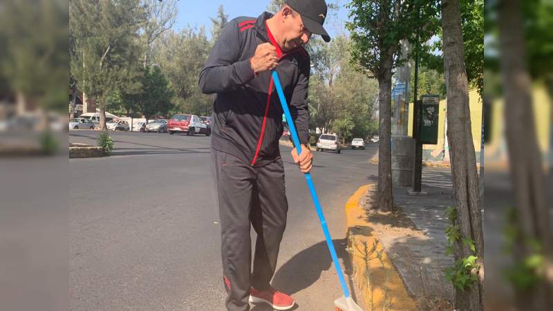 SEE realiza jornada de limpieza en la colonia Félix Ireta - Foto 0 