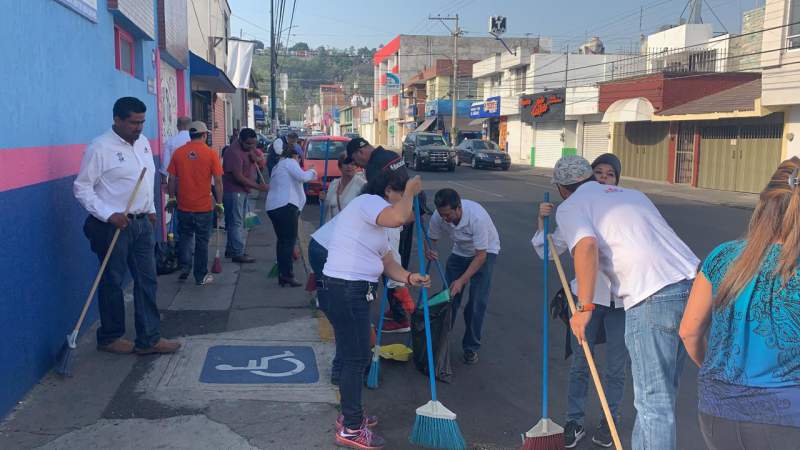 SEE realiza jornada de limpieza en la colonia Félix Ireta - Foto 1 