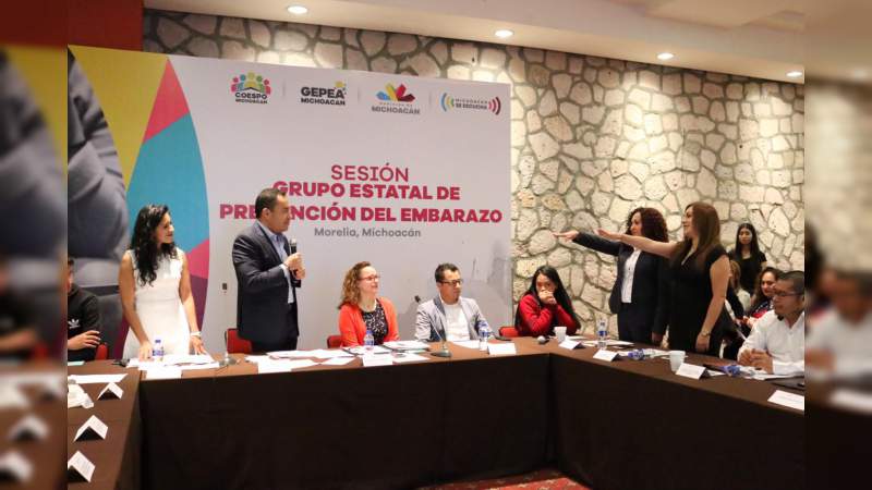 Encabeza Carlos Herrera Tello sesión del Grupo Estatal para la Prevención del Embarazo en Adolescentes - Foto 2 