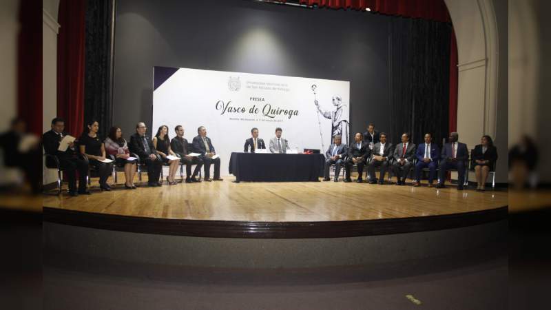 UMSNH entrega Presea Vasco de Quiroga a siete nicolaitas distinguidos - Foto 2 