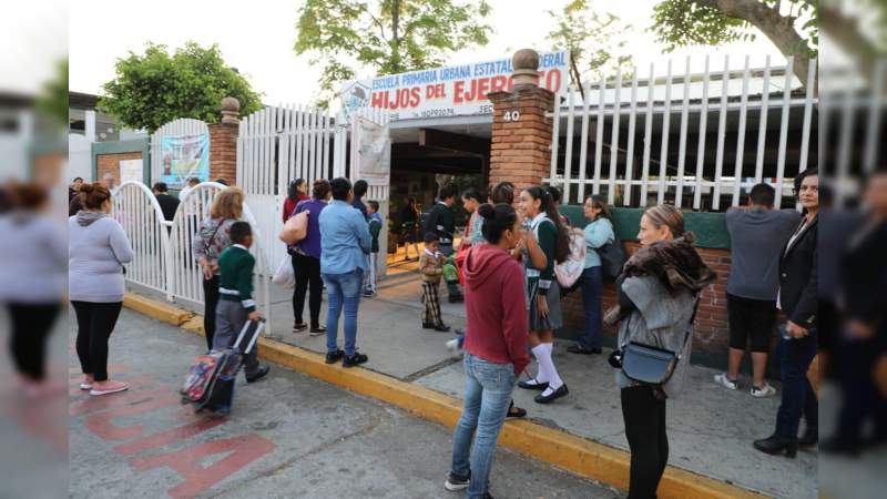Escuelas michoacanas operan con normalidad: SEE - Foto 0 