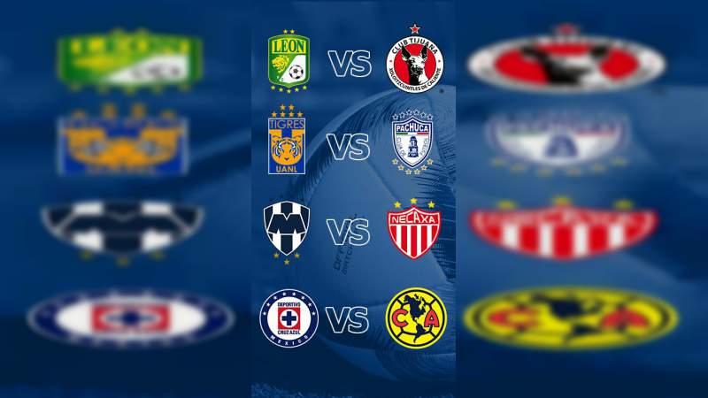 Definen horarios para los Cuartos de Final en la Liga MX 