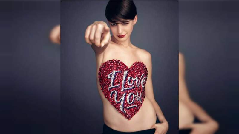 El topless de Ann Hathaway que encendió las redes sociales - Foto 0 
