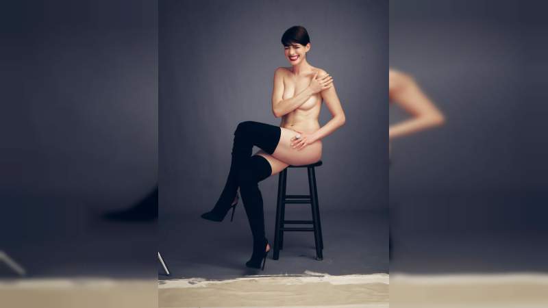 El topless de Ann Hathaway que encendió las redes sociales - Foto 1 