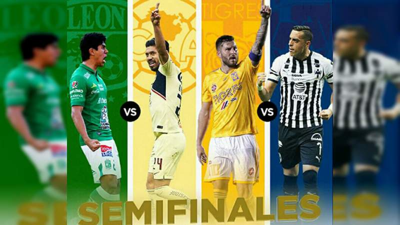 Listos los cuatro semifinalistas en la Liga MX 