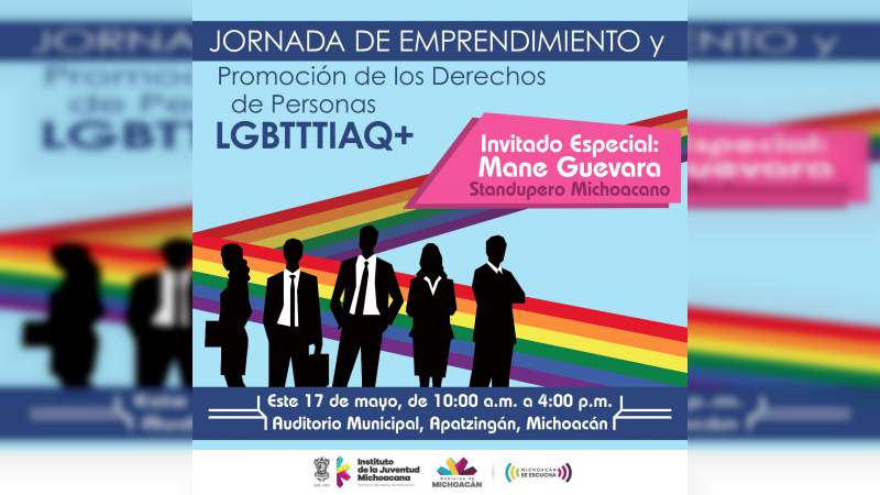 Ofrecerá Ijumich Jornada de Emprendimiento para comunidad LGBTTTIAQ+ 