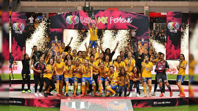 Tigres se corona campeón en la Liga MX Femenil 