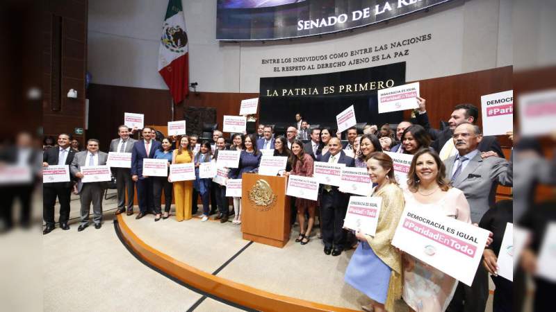 Senado de la República aprueba paridad; lucha histórica del PRD - Foto 0 