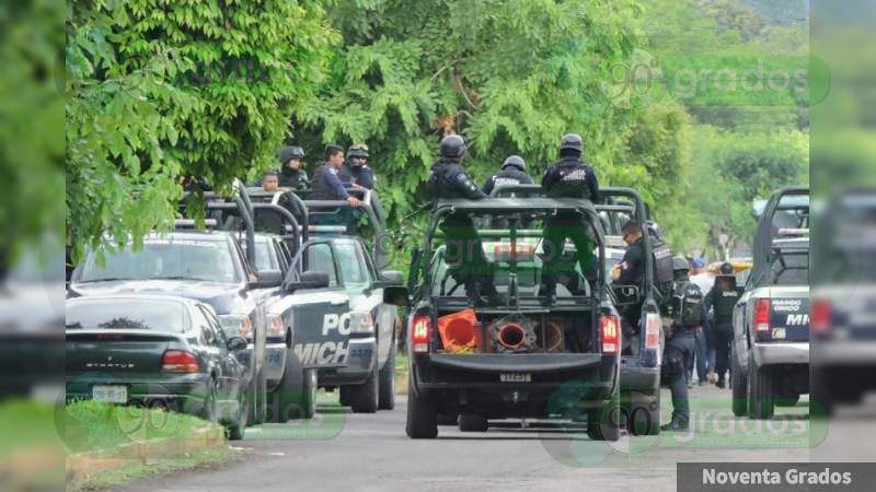 Balaceras en Buenavista causan movilización del Ejército y la Policía Michoacán - Foto 1 