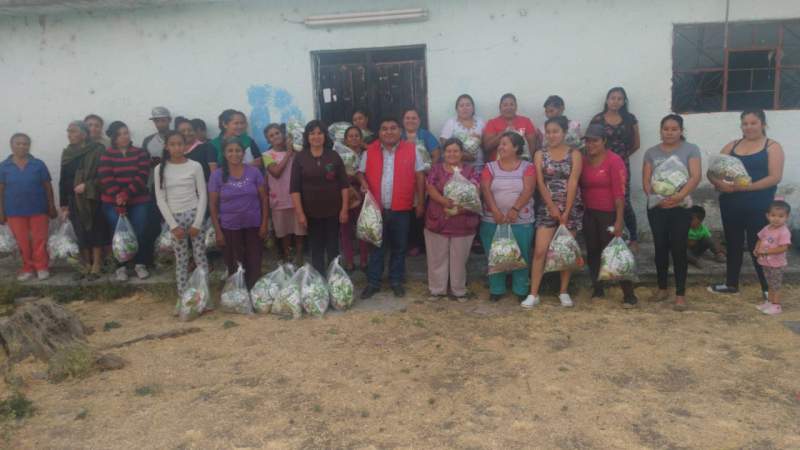 Familias del municipio de Álvaro Obregón son beneficiadas con apoyos de despensas 