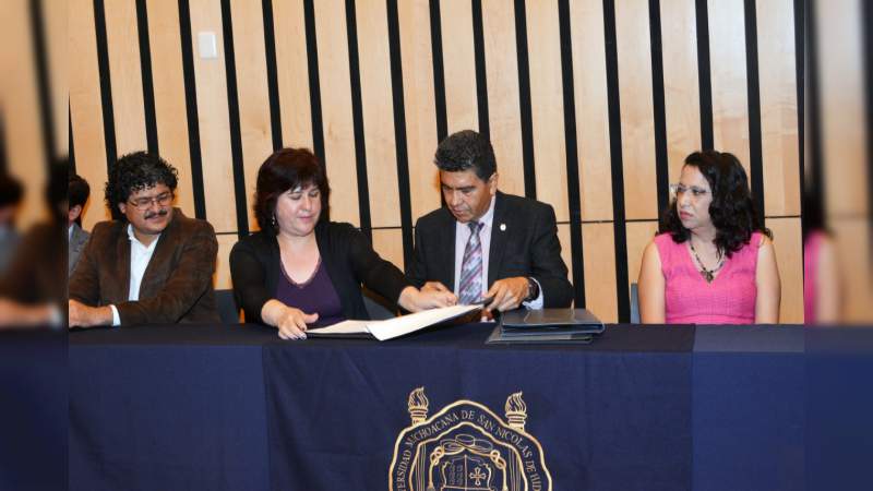 Acuerdan fortalecer el arte y la cultura en la UMSHN 