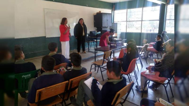 Despliegan acciones en escuelas secundarias para evitar la trata  - Foto 0 