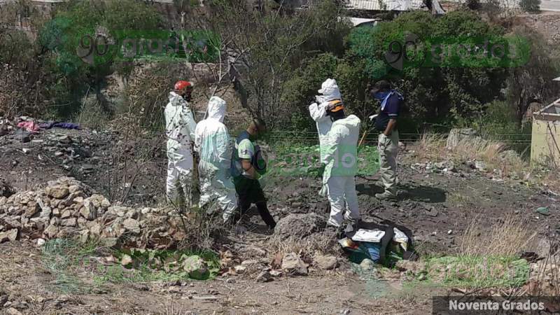 Localizan cuerpo enterrado de persona en un cerro en Irapuato  