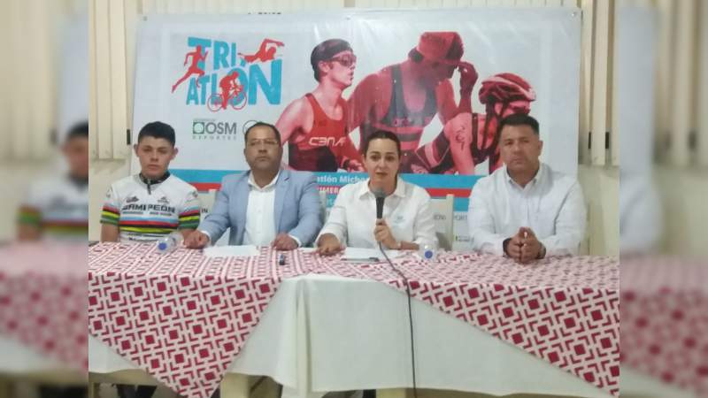 Llega el Triatlón Michoacán al municipio de Hidalgo 