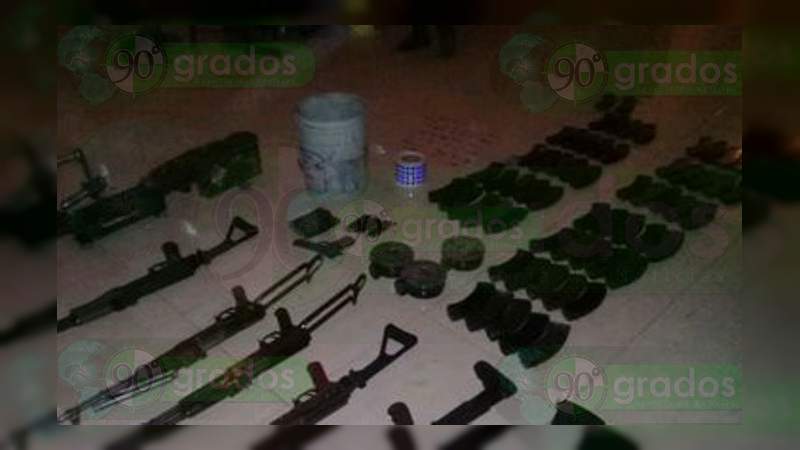 Ejército abate a un delincuente, detiene a otros siete y libera a un secuestrado en Zapotlanejo, Jalisco - Foto 1 