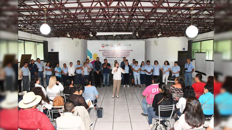 DIF Michoacán imparte capacitación del programa Comunidad DIFerente - Foto 2 